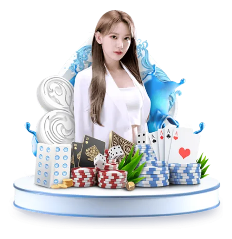Bàn chơi Blackjack với người chơi và người chia bài